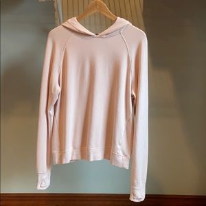 Cozy asym Athleta pullover hoodie